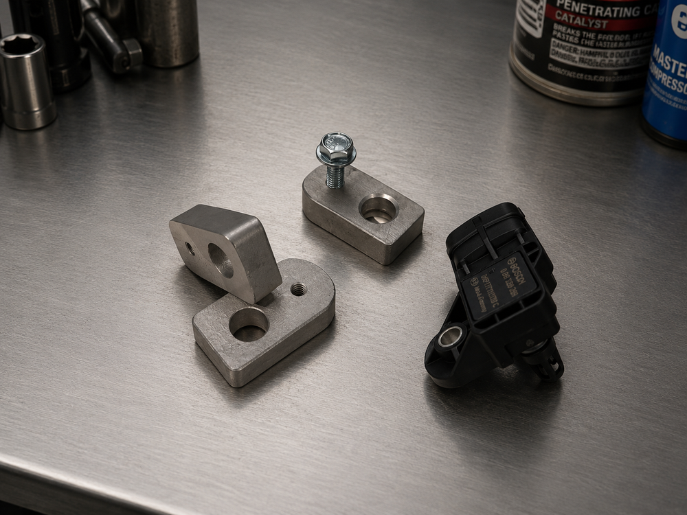 TMAP Sensor Bung - Aluminum